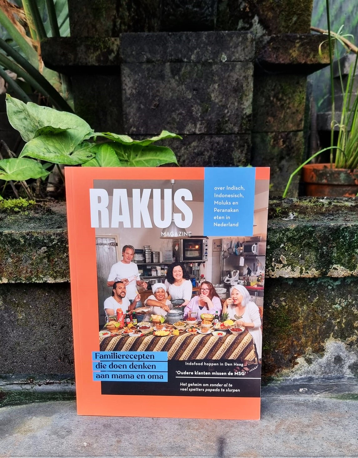 Een heerlijk bomvol magazine over Indofood. RAKUS Magazine is een culinair magazine over Indisch, Indonesisch, Moluks en Peranakan eten in Nederland. Een ideaal kerstkadootje voor de Indische lekkerbek!